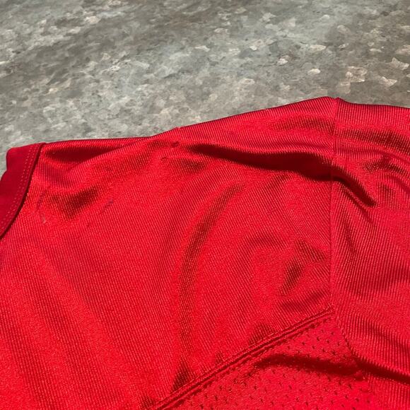 Vintage Jack Frost # 31 Football Jersey Mens Medium Rawlings Red - Picture 12 of 16